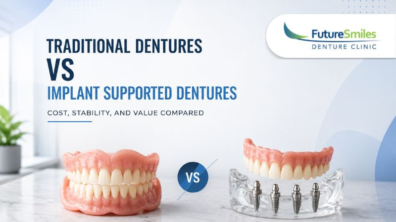 How Much Do Implant-Supported Dentures Cost Compared to Traditional Dentures?